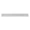 Gliderite Hardware 9 in. Satin Nickel Squared Back Plate 6-1/4 in. Center to Center - 9342-160-SN 9342-160-SN-1 - alternate 1